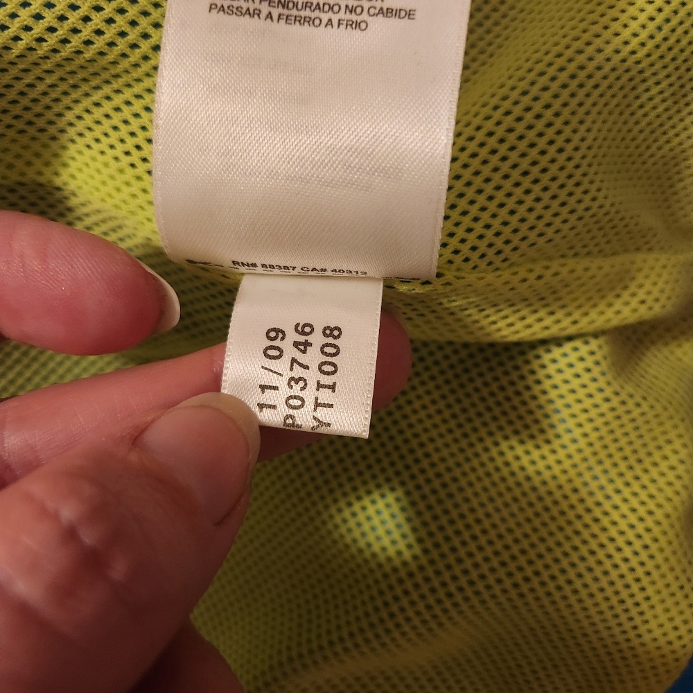 Y2K Adidas Originals Colorblock Windbreaker Jacket Mens M Burgundy Blue - Picture 10 of 16